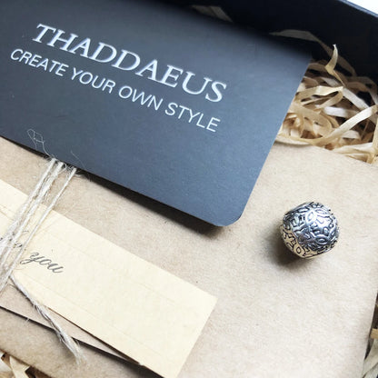 Arabesque Ornament Charm Bead