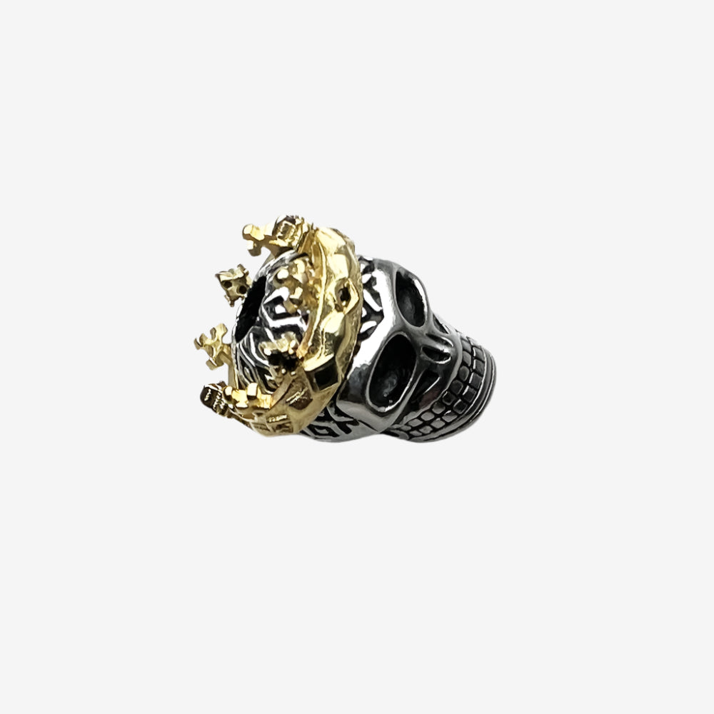 Skull Crown Charm Bead