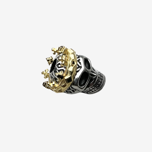 Skull Crown Charm Bead
