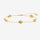Gold Skeleton Bracelet