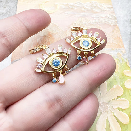 Golden Candy Eye Charm