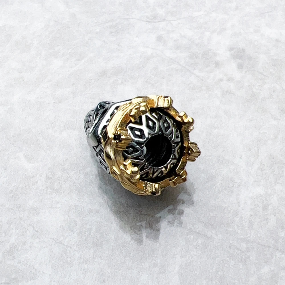 Skull Crown Charm Bead