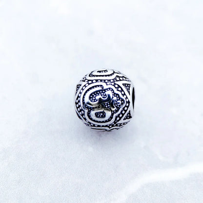 Paved Buddha Charm Bead