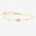 Golden Butterfly Link Bracelet