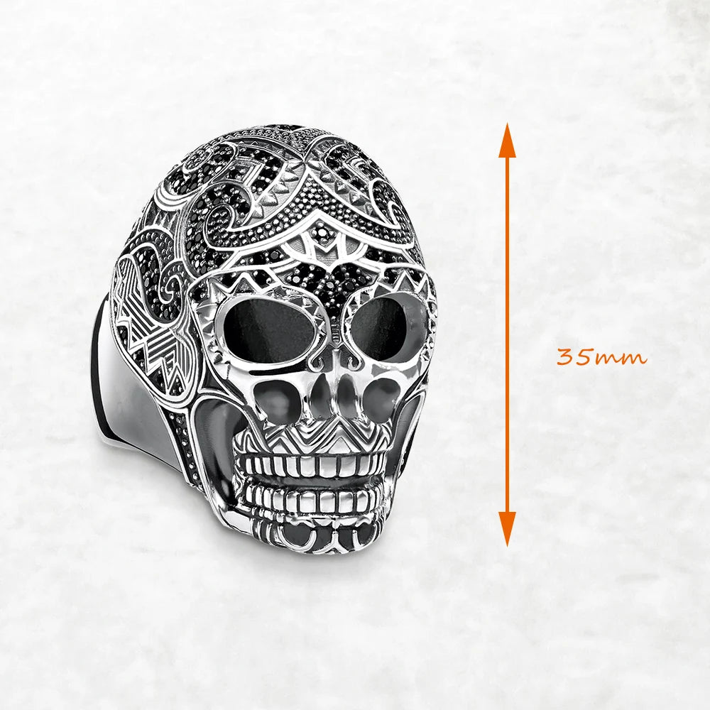 Maori Skull Ring