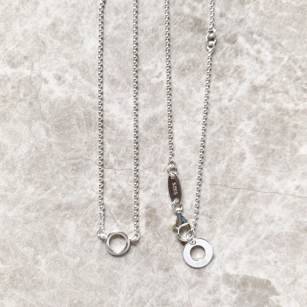 Slim Hoop Necklace