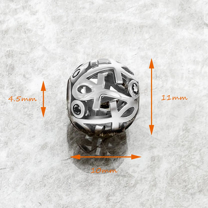 Cross of Life Charm Bead