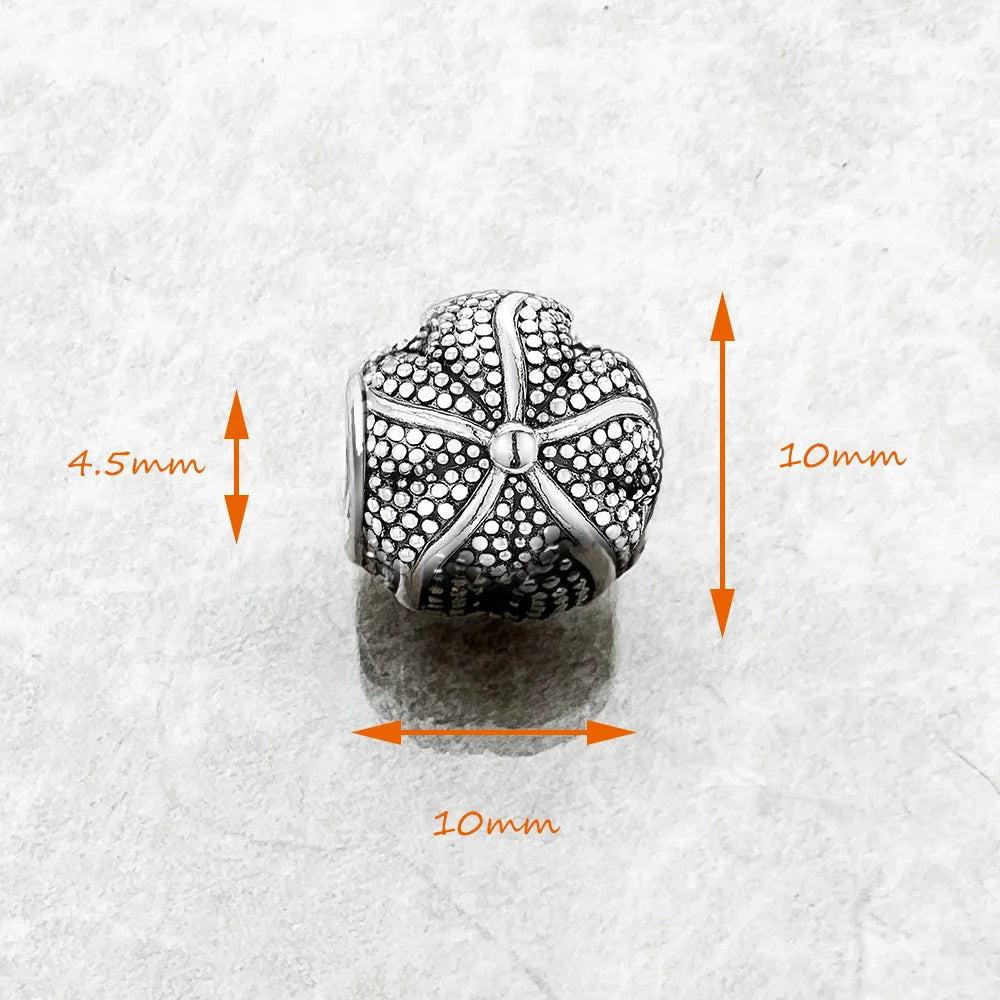 Lazy Starfish Charm Bead