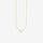 Gold Hoop Necklace