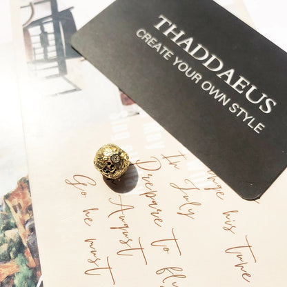 Golden Bee Charm Bead