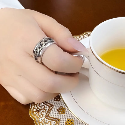 Love Knot Wave Ring