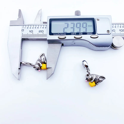 Mouse & Cheese Charm