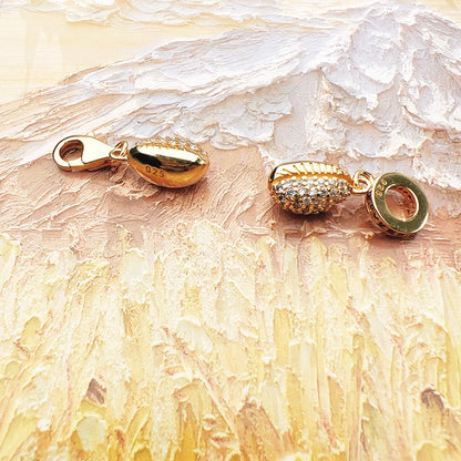 Golden Shell Charm