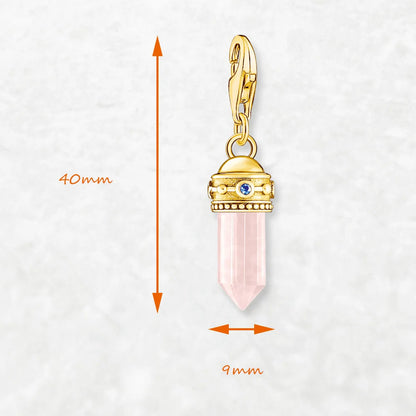 Rose Quartz Charm