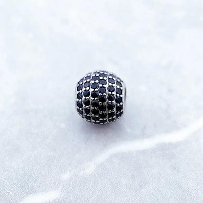 Micro Pave Charm Bead