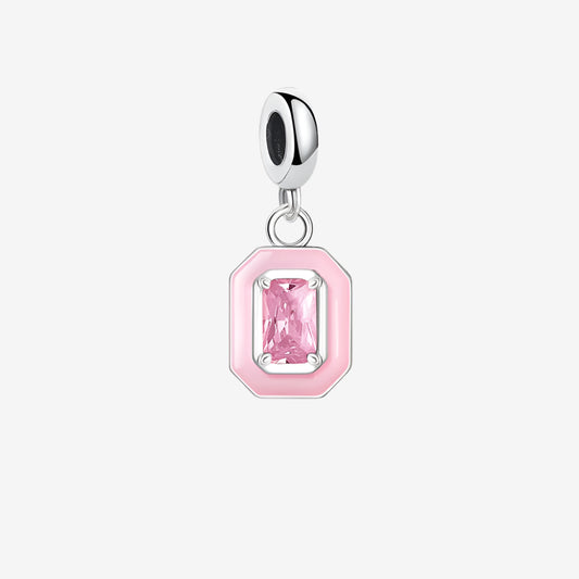 Pink Stone Charm