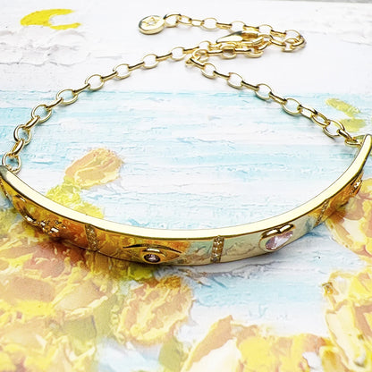 Cosmic Talisman Bangle Bracelet