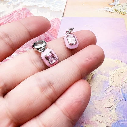 Pink Stone Charm