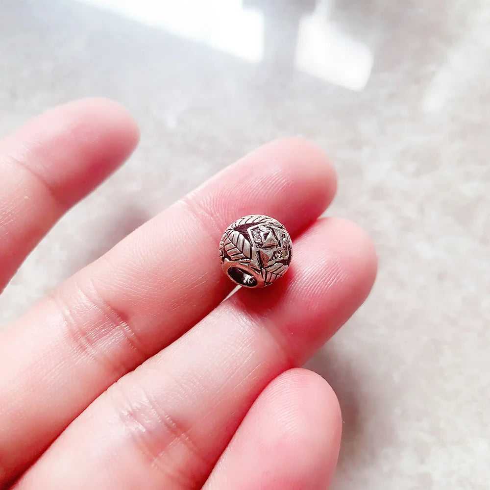 Lucky Feather Charm Bead