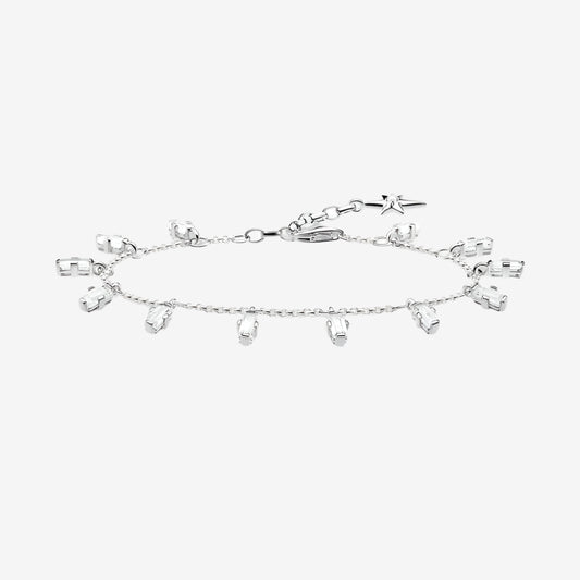 Stone Cut Clasp Bracelet