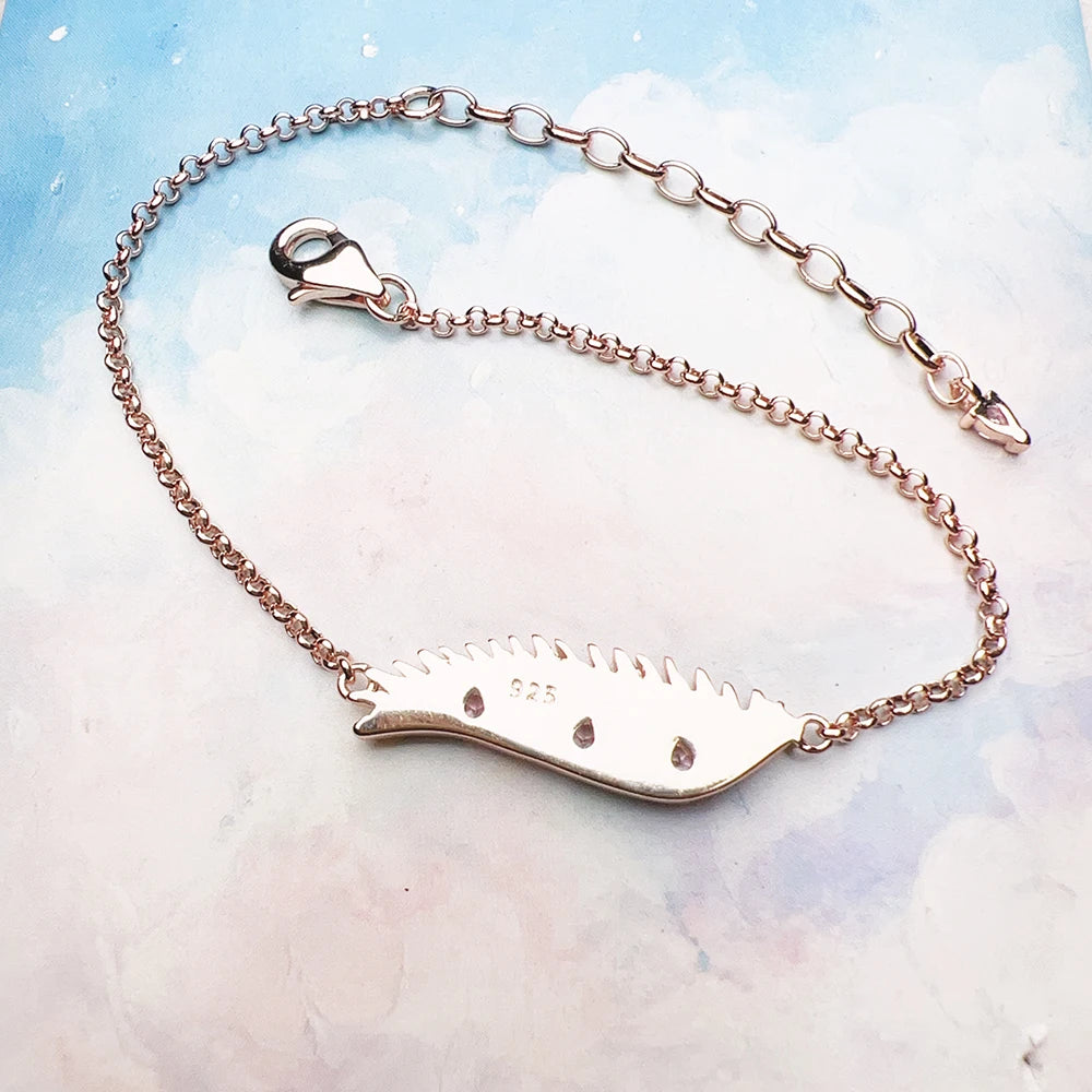 Rose Gold Phoenix Link Bracelet