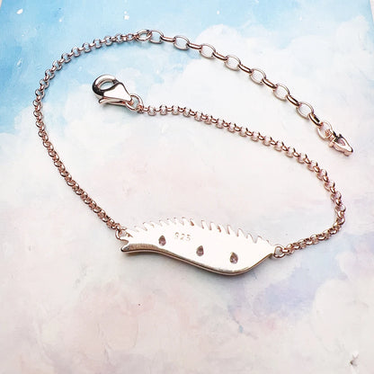 Rose Gold Phoenix Link Bracelet