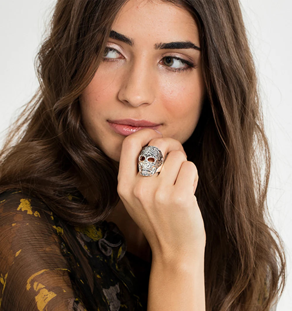 Maori Skull Ring