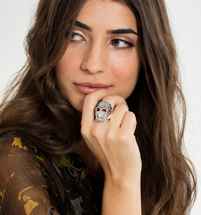 Maori Skull Ring