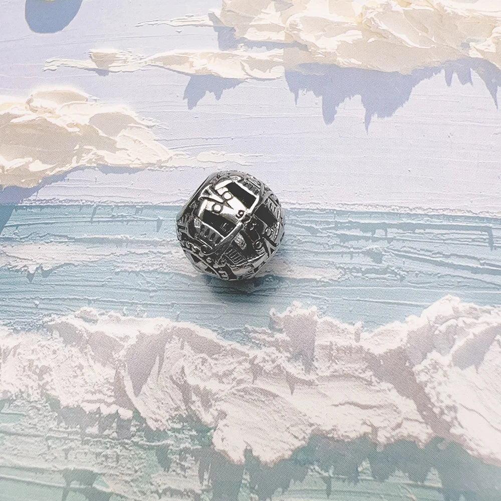 Mayan Calendar Charm Bead