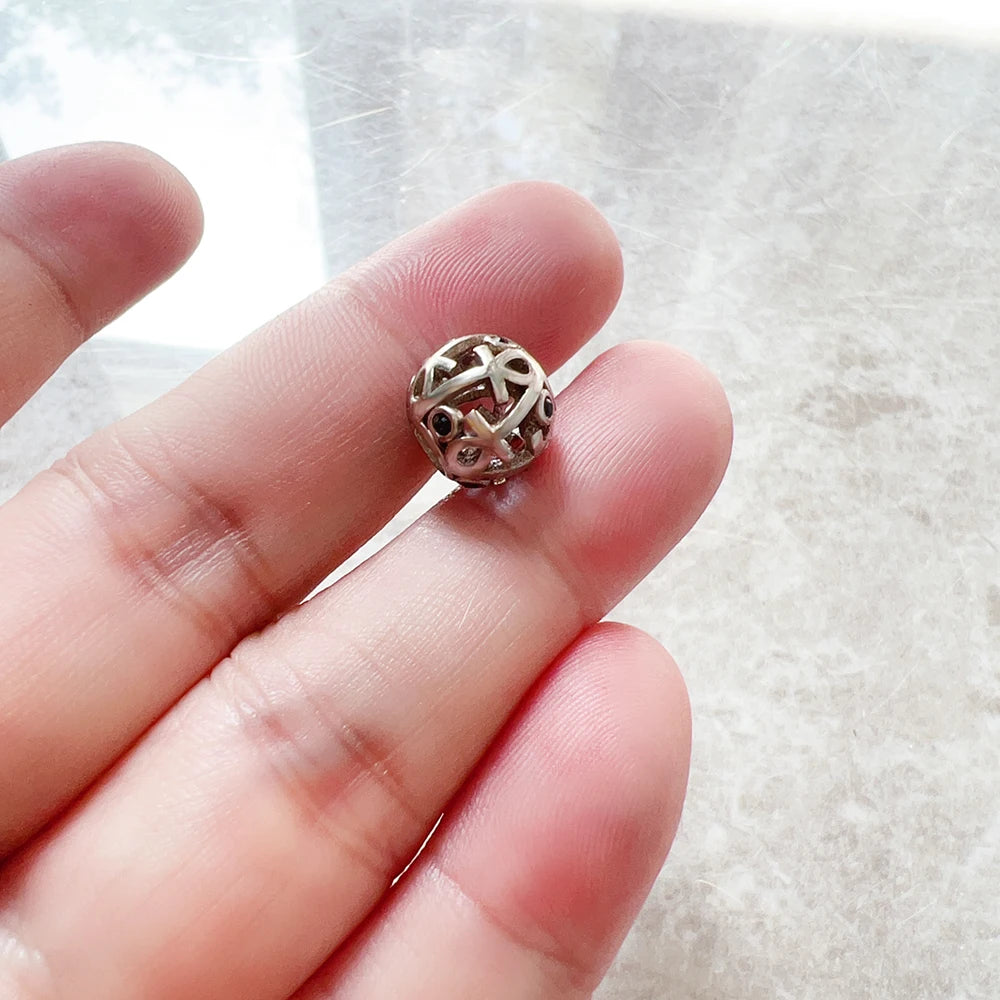 Cross of Life Charm Bead