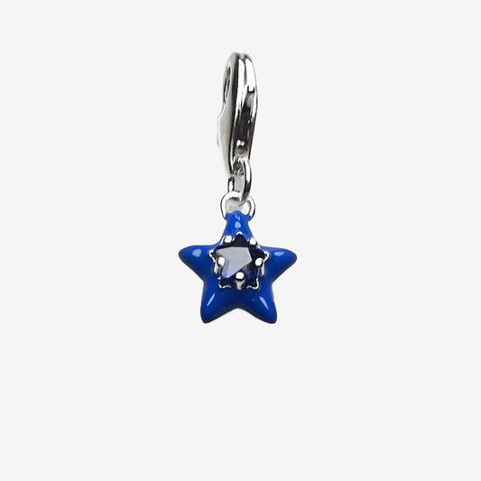 Blue Star Charm
