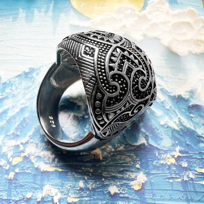 Maori Skull Ring