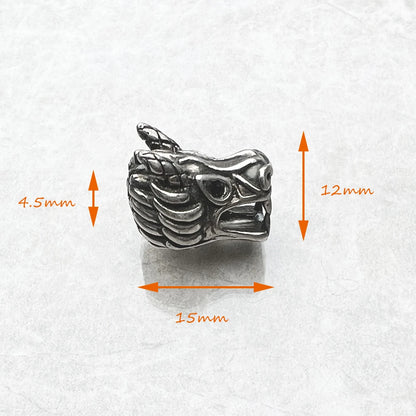 Dragon's Head Charm Bead
