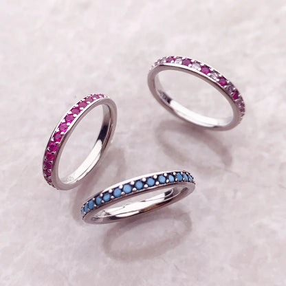 Base Stackable Purple Ring