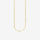 Slim Clasp Charm Necklace