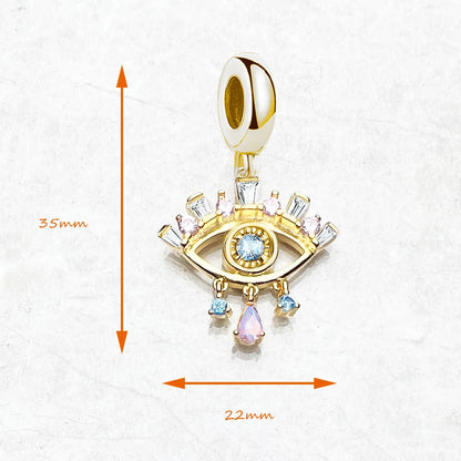 Golden Candy Eye Charm