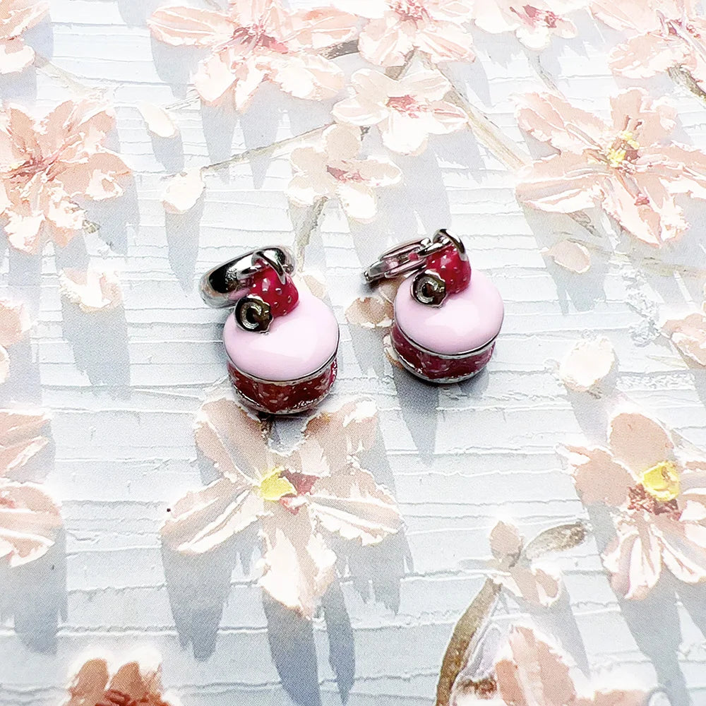 Cherry Macaron Charm