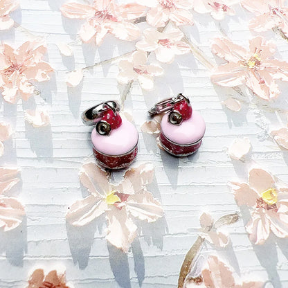 Cherry Macaron Charm