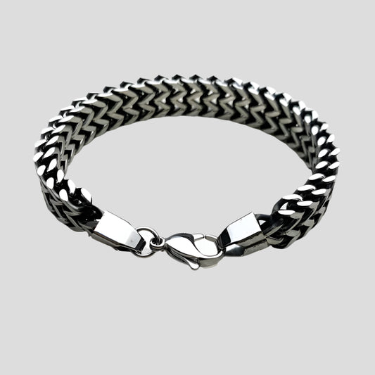 Stainless Steel Forever Braided Bracelet