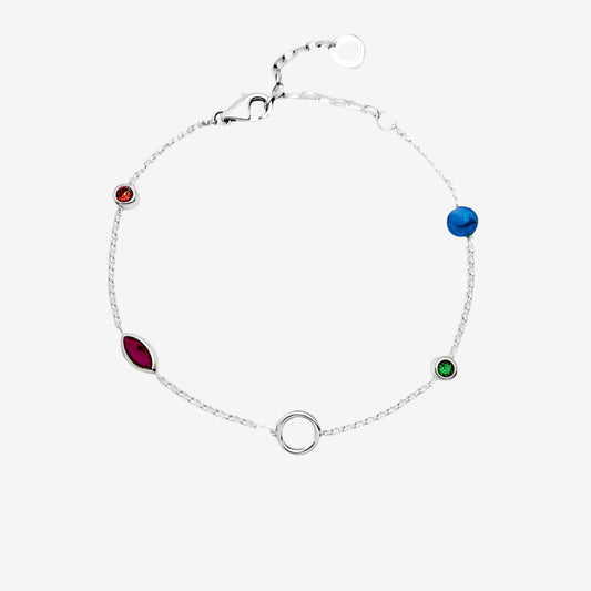 Galaxy Charm Link Bracelet