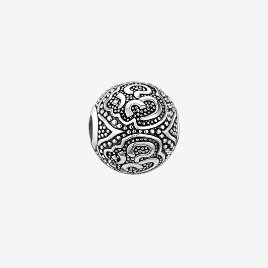 Paved Buddha Charm Bead