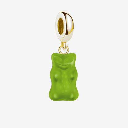 Gold Gummy Bear Charm