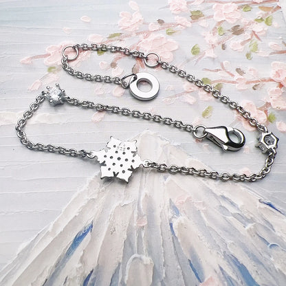 Snowflake Link Bracelet