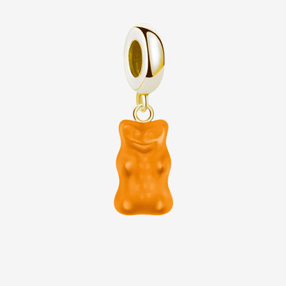 Gold Gummy Bear Charm