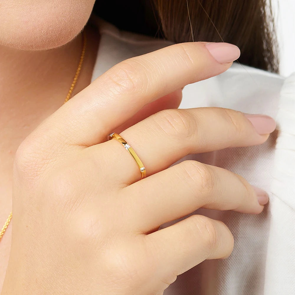 Stackable Glitch Ring