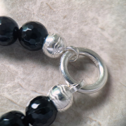 Onyx Bead Summer Bracelet