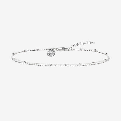 Wheel Wire Chain Charm Uni-Bracelet