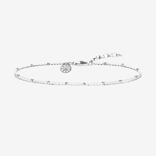 Wheel Wire Chain Charm Uni-Bracelet
