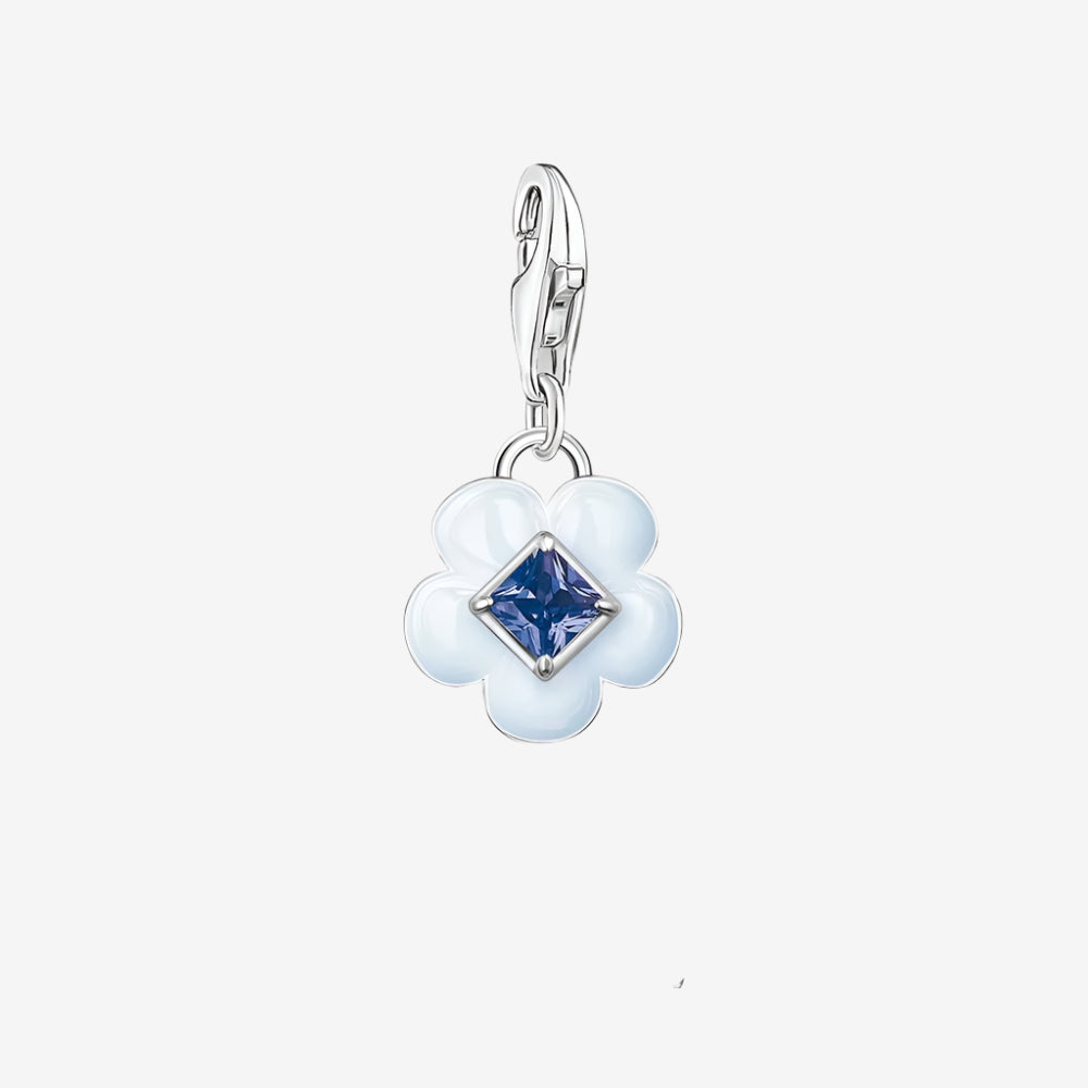 Blue Flower Charm