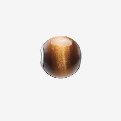 Marble Wood Charm Bead